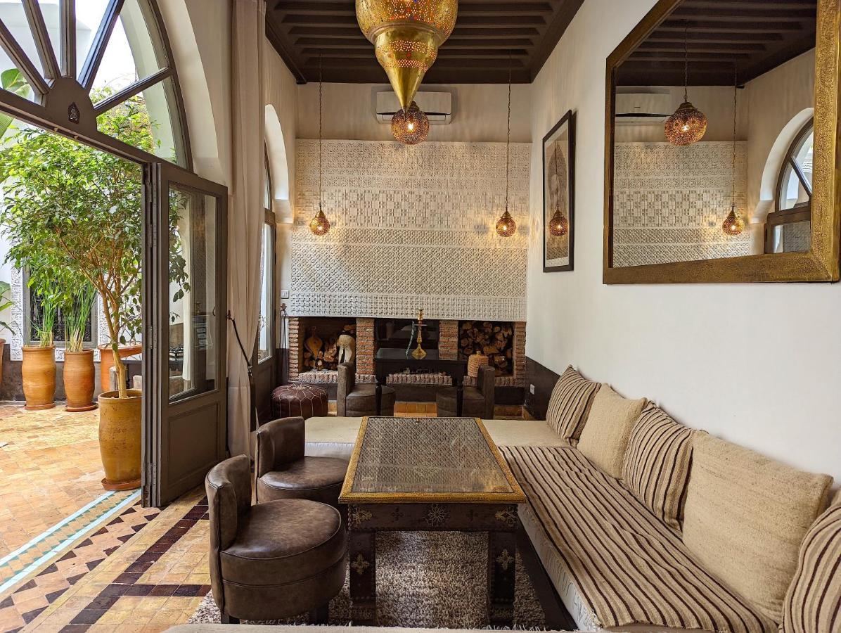 Riad Jardin Des Sens & Spa Marraquexe Exterior foto