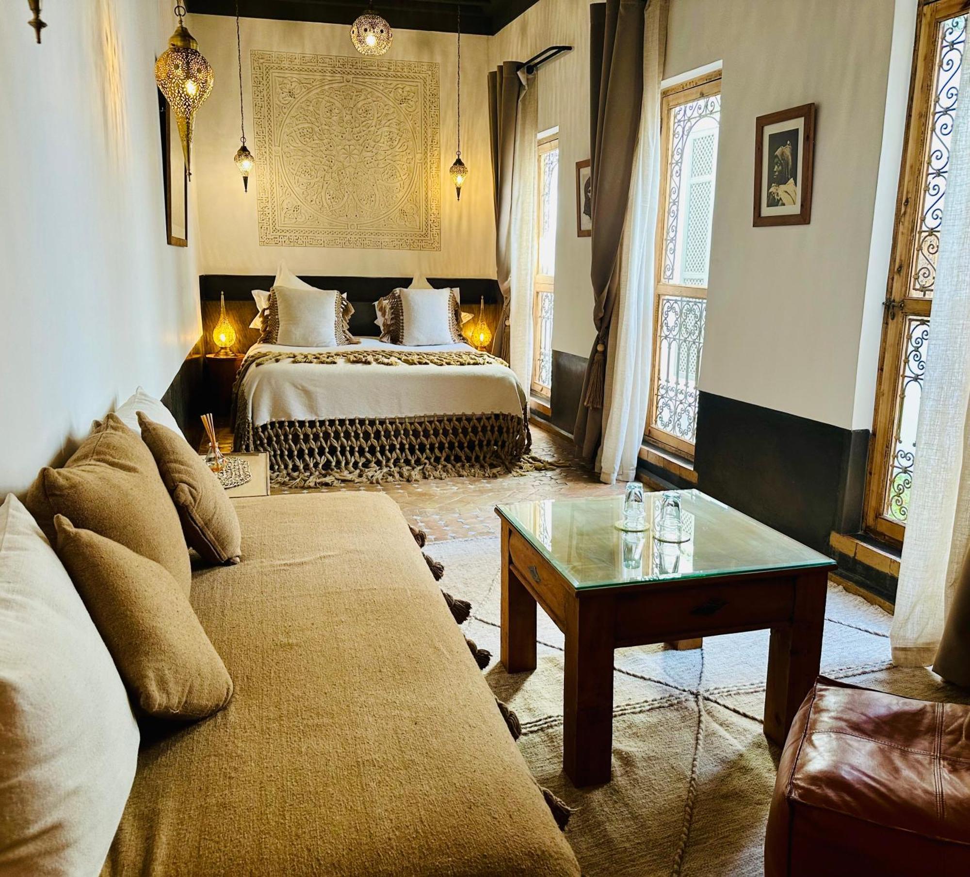 Riad Jardin Des Sens & Spa Marraquexe Exterior foto