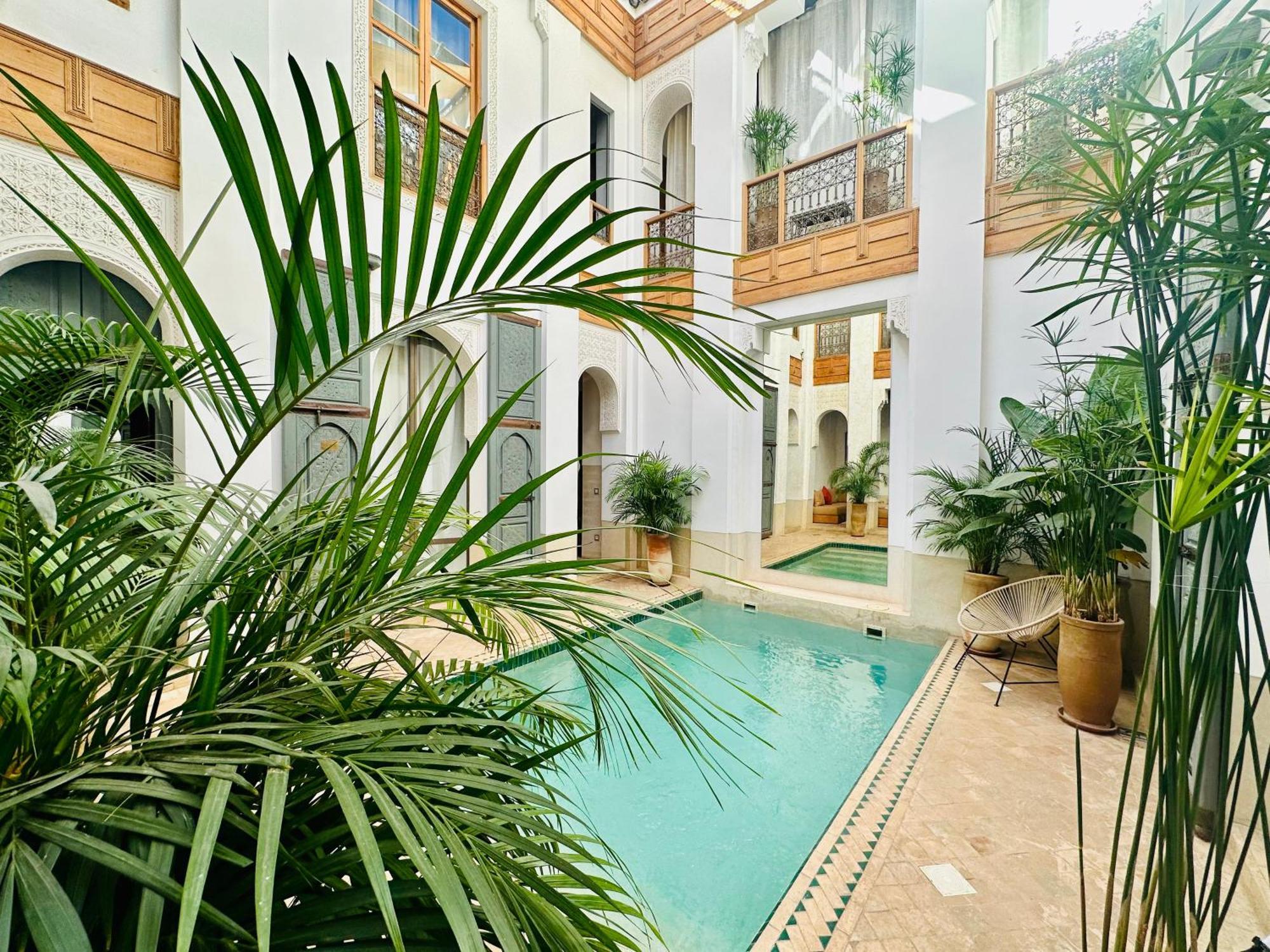 Riad Jardin Des Sens & Spa Marraquexe Exterior foto